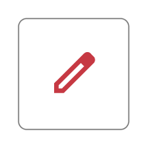Image of the Edit-button showcasing a red pencil icon.